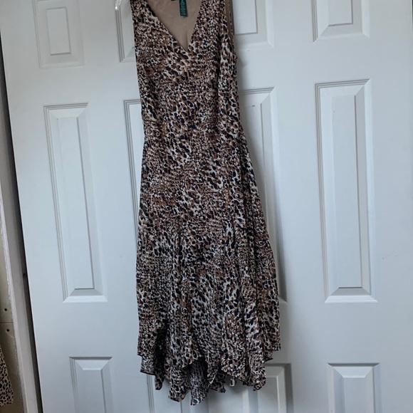 Ralph Lauren Dresses & Skirts - Ralph Lauren Beautiful animal, print midi dress in ladies, size 8P